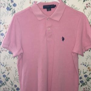 Pink polo